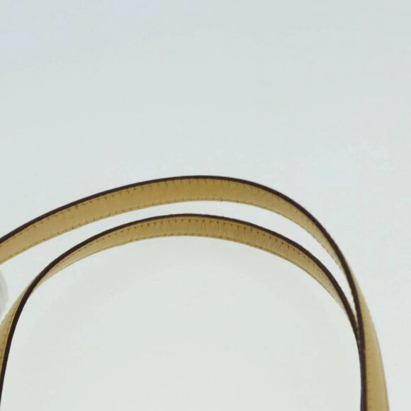 PRADA Tote Bag Nylon Yellow Gold Auth 87177 - Picture 7 of 16